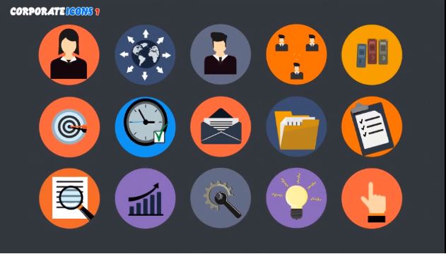 Videohive Animated Icons Professional Pack 9266949