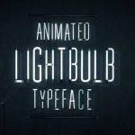 Videohive Animated Lightbulb Typeface 18398522
