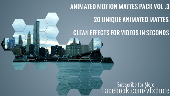 Videohive Animated Motion Mattes Pack 03 5179578