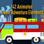Videohive Animated Travel Adventure Elements 17316384