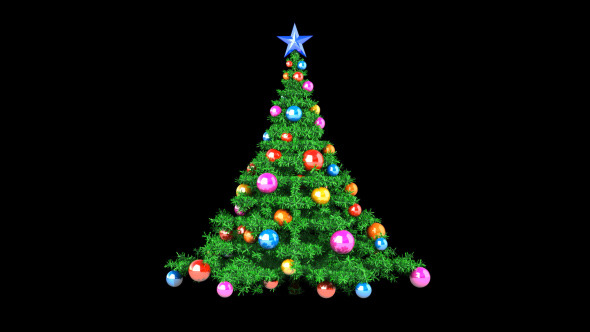 Videohive Animation Christmas Tree