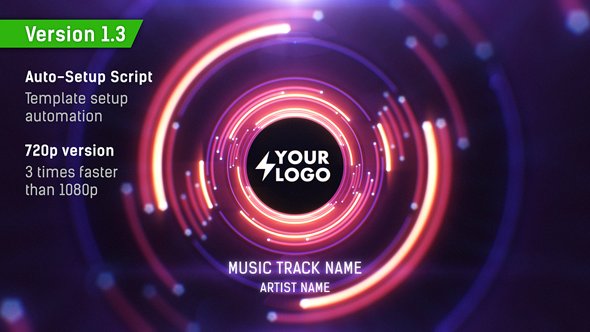 Videohive Audio React Tunnel Music Visualizer v1.30 11934574