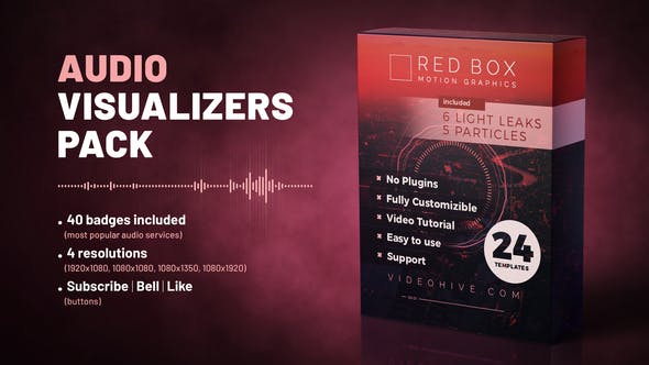 Videohive Audio Visualizers Pack 27144986