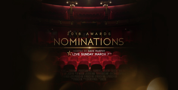 Videohive Awards Nominations Promo 15437335
