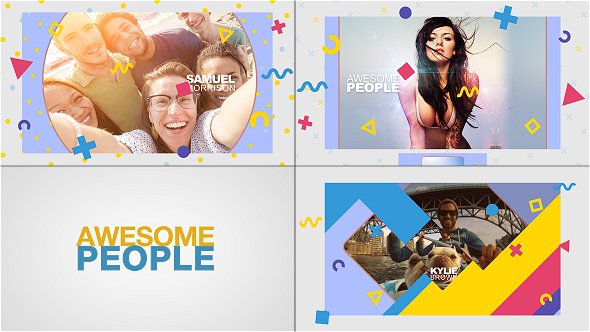 Videohive Awesome People Slideshow 17203305