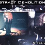 Videohive B&W Abstract Demolition