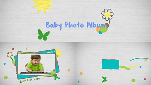 Videohive Baby Photo
