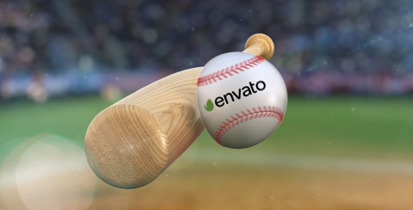 Videohive Baseball Hit Logo 7320943