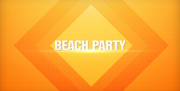 Videohive Beach Party Promo 2920115