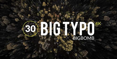 Videohive Big Typo 18531465