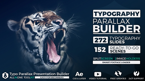 Videohive Big Typo Parallax Presentation Builder