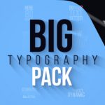 Videohive Big Typography Pack 21348986