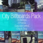 Videohive Billboards City Mockup Pack 23726584