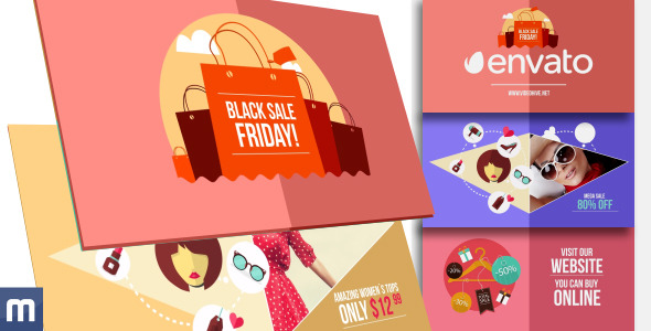 Videohive Black Friday Sale - Online Promo 9793777