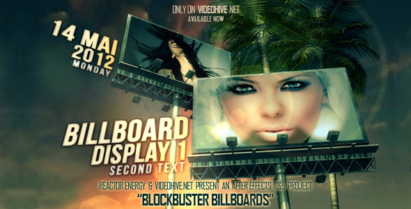 Videohive Blockbuster Billboards 2330729