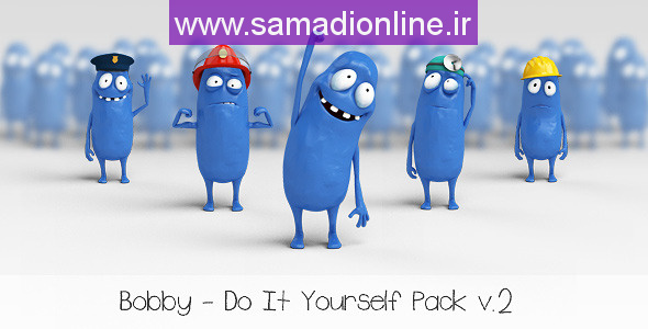 Videohive Bobby - Character Animation DIY Pack