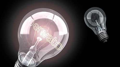 Videohive Bright Idea Light Bulb Logo