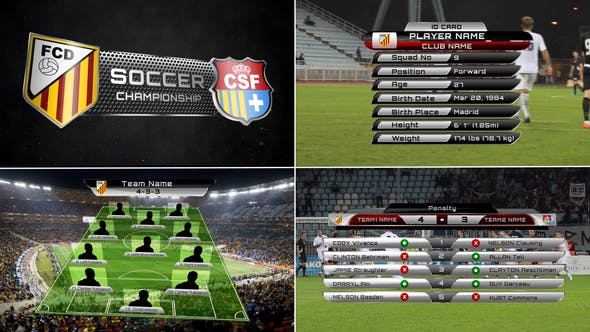 Videohive Broadcast Design - Complete On-Air Soccer Package 2368743