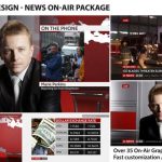 Videohive Broadcast Design - News On-Air Package 4410055