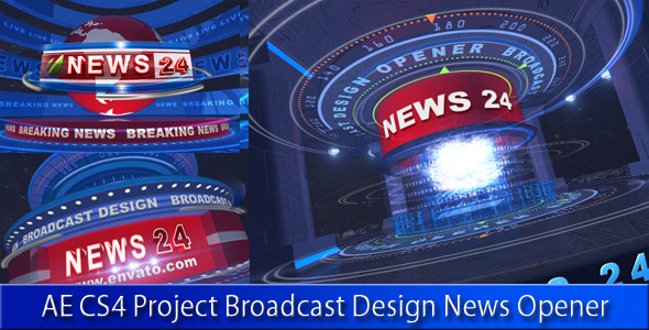 Videohive Broadcast Design News Opener 4736670