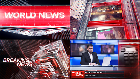 Videohive Broadcast Graphic Package - 01 14856548