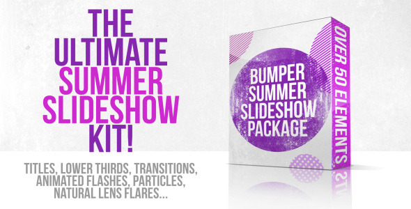 Videohive Bumper Summer Slideshow Package 5337824