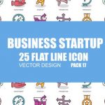 Videohive Business Startup - Flat Animation Icons 23381216
