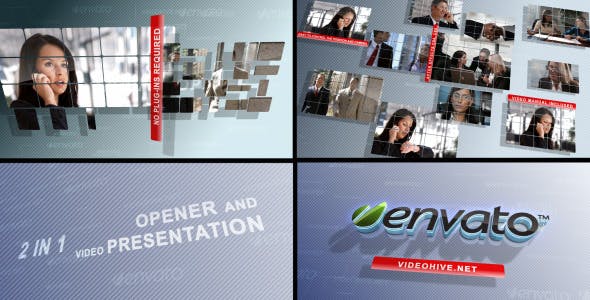 Videohive Business screens (2 in 1) 724761