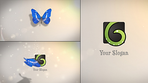Videohive Butterfly Logo Reveal