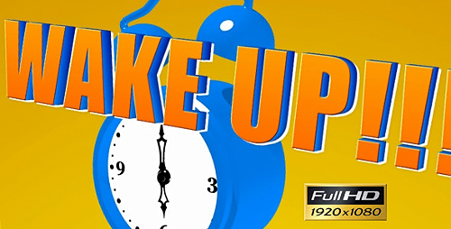 Videohive Cartoon Alarm Clock