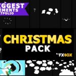 Videohive Cartoon Christmas Elements And Transitions 22886539