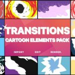 Videohive Cartoon Transitions 21828322