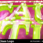 Videohive Caustic Glass Logo 8565062