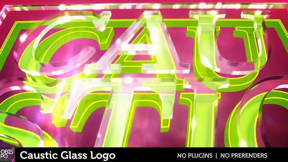 Videohive Caustic Glass Logo 8565062