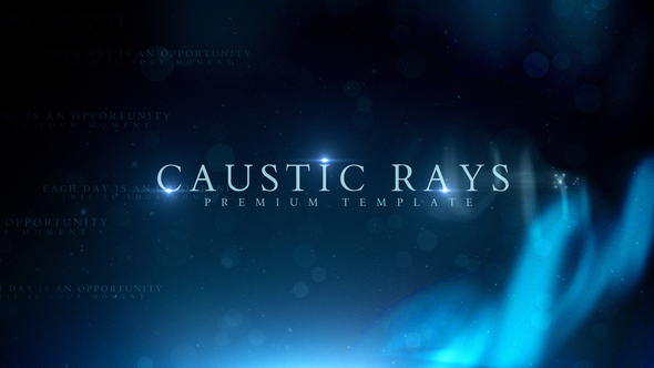 Videohive Caustic Rays Titles 21949785