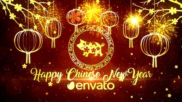 Videohive Chinese New Year Wishes 21344961