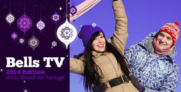 Videohive Christmas Bells TV Broadcast Package 3568979