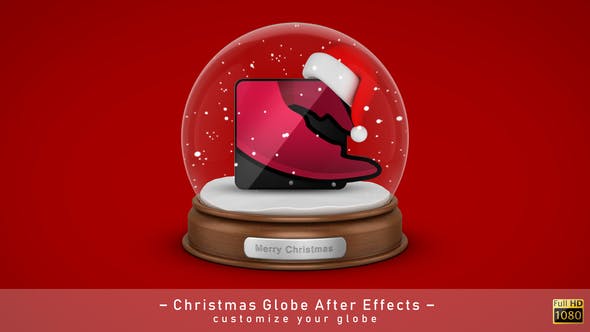 Videohive Christmas Globe Elements 3351423