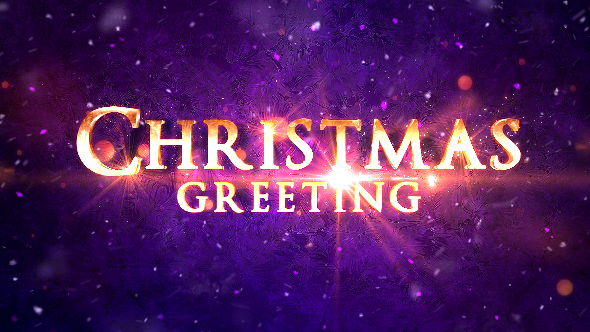 Videohive Christmas Greeting Titles 20921766