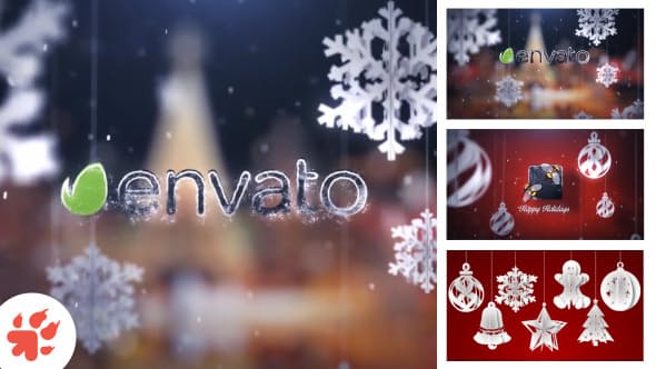 Videohive Christmas Greetings Intro 9525547
