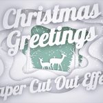 Videohive Christmas Greetings – Paper Cut Out 20948014