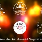 Videohive Christmas New Year Badges 9756130