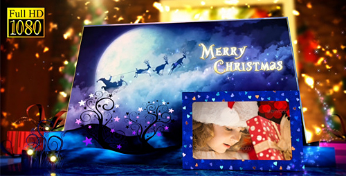 Videohive Christmas Pop-Up Book 6484518