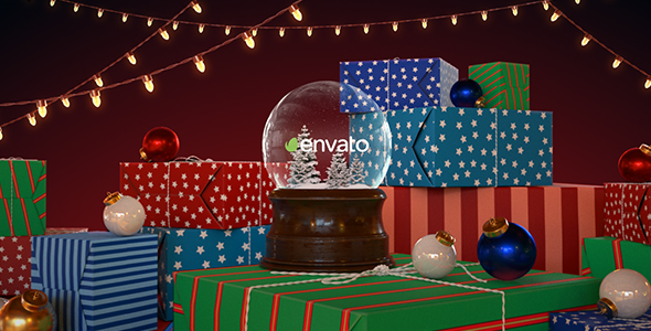 Videohive Christmas Snow Globe 18849550