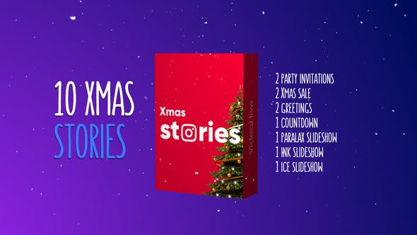 Videohive Christmas Stories Kit 22939458