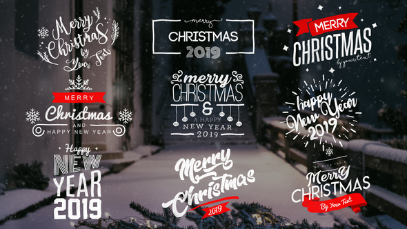 Videohive Christmas Titles 22831974