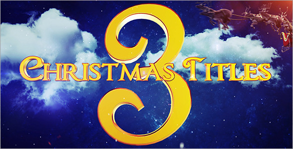 Videohive Christmas Titles 3 13795169