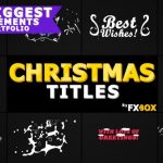 Videohive Christmas Titles And Transitions 22982173
