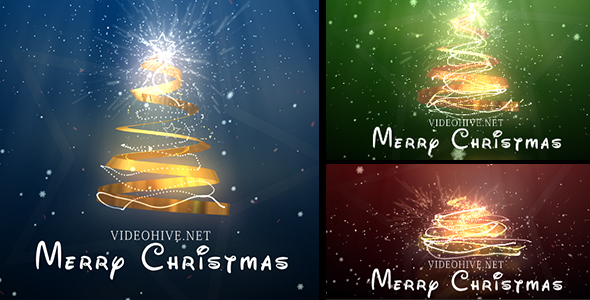 Videohive Christmas Tree 3628785