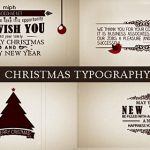 Videohive Christmas Typography